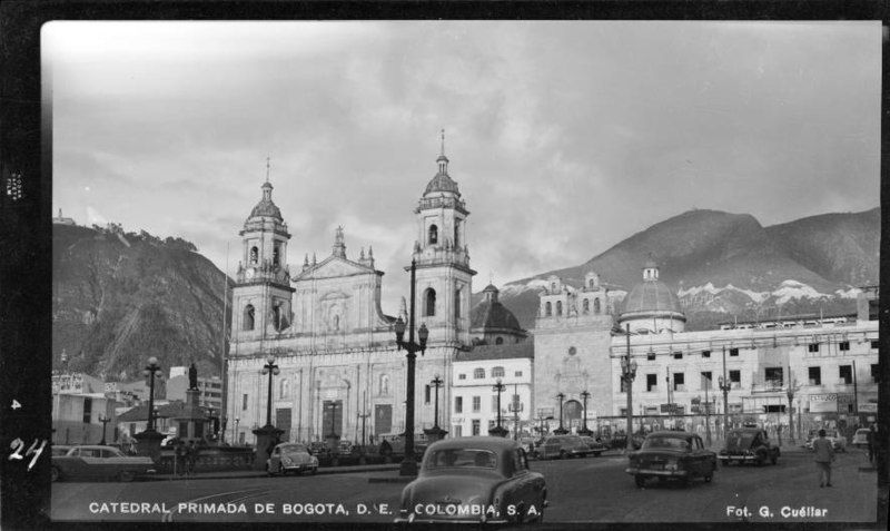 File:Bogotá Cathedral 1950.jpg