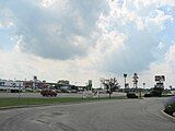 Truckstop near Jeffersonville.