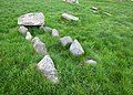 Flag-stone cist from the Late Stone Age.