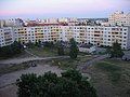 An apartment building in Estonia, looking like a Czech one