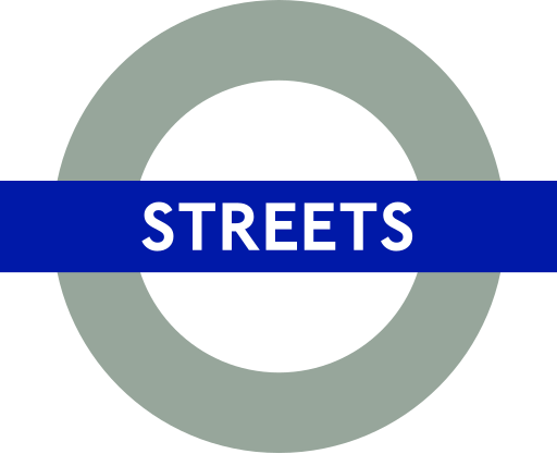 File:LondonStreets roundel.svg