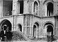 The Majlis building after the bombardment by the Cossack Brigade under the command of Colonel Liakhov, 1908