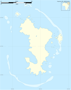 Mzouazia is located in Mayotte