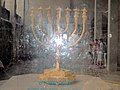 The Menorah intended for use in the Third Temple built by the Temple Institute