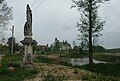 A view of Saints Peter and Paul's church in Sancygniów