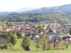 View of Sanica, Bosnia and Hercegovina