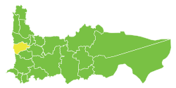 Location in Hama Governorate