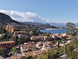 A view of Théoule-sur-Mer