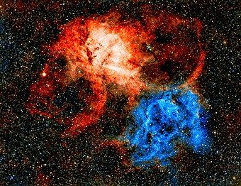 Lion Nebula of Cepheus by Ram Samudrala