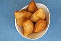 Bowl of mandazi