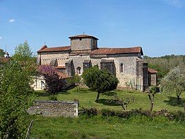 The church in Cherves-Châtelars