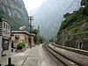 Guancunba Station on the Chengdu–Kunming Railway in 2007