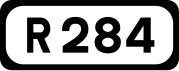 R284 road shield}}