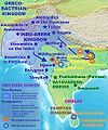 Indo-Greek Kingdom (200 BC-10 AD) in 150 BC.