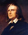 Portrait of Liszt by Wilhelm von Kaulbach