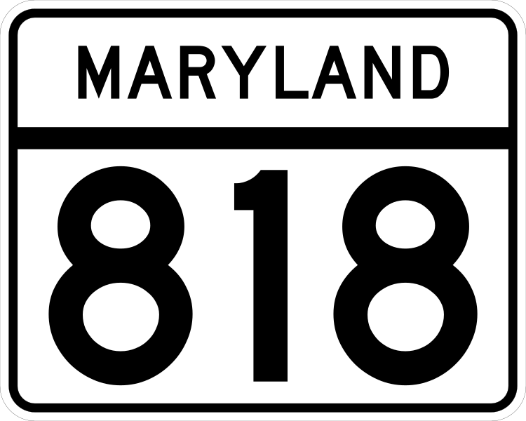 File:MD Route 818.svg