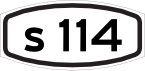 City route 114 shield}}