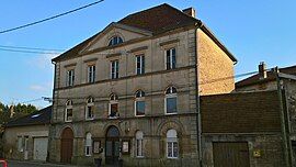 The town hall in Nomécourt