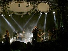 Punkreas in 2007 during a concert