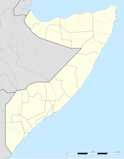 Cabdulle Kudaad is located in Somalia