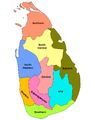 Sri Lanka provinces