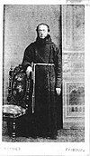 Priest in Fribourg, c. 1860s.