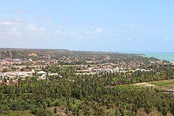 Aerial view of Paripueira