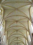 Vault of the former abbey church