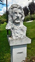 Bust of Barış Manço by Gürdal Duyar.