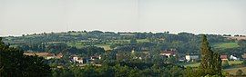 View of the villages of Saint-Projet