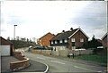 picture of Banbury's Bretch Hill's Thornbury close as it opened to it's first owners in the year 2000.