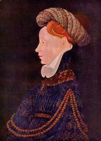 Portrait of a lady, c. 1410