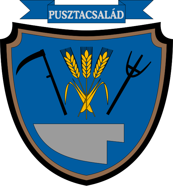 File:HUN Pusztacsalád címer.svg