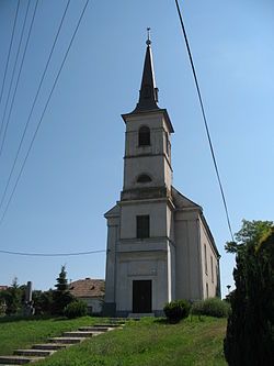 Reformed church in Zbrojníky