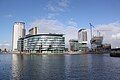 Image 7MediaCityUK being built at Salford Quays (from North West England)