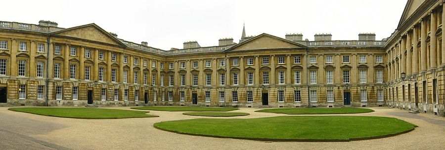 Peckwater Quadrangle of Christ Church, built in the 18th century