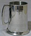 Pewter tankard