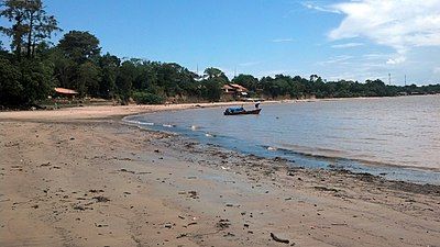 Praia do Paraiso (Paradise Beach), on the north of the island