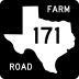 Farm to Market Road 171 marker