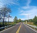 View of SR41 (northbound) near Fort Hill Earthworks and Nature Preserve