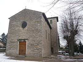 The church in Ambérieux