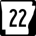 Highway 22 marker