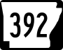 Highway 392 marker