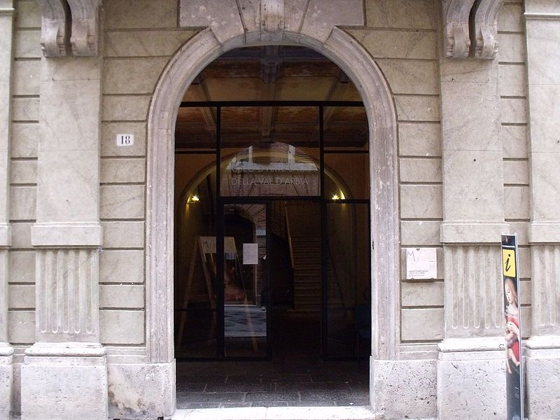 File:BuonconventoMuseoDiArteSacraDellaValDArbiaIngresso.JPG