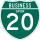 Interstate 20 Business marker