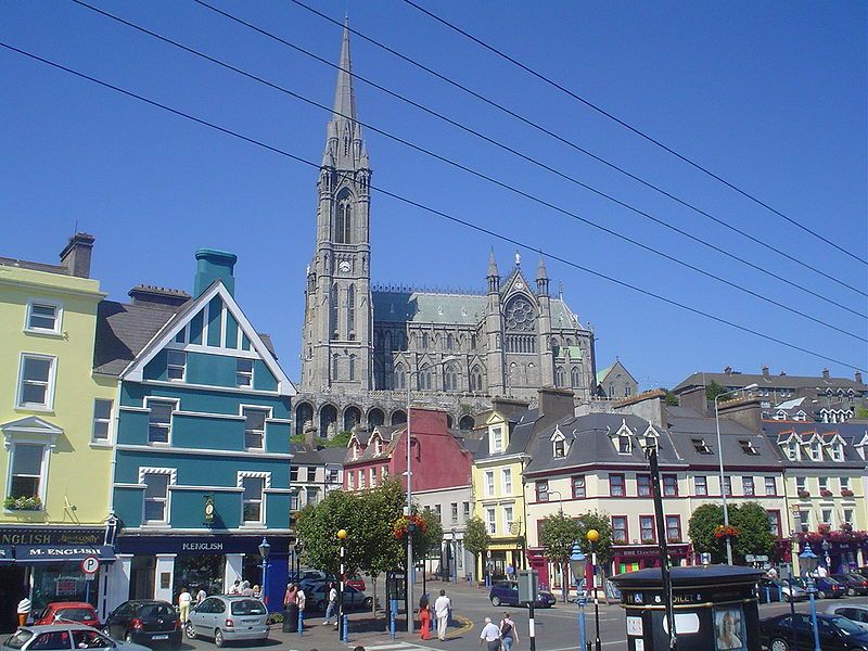 File:CobhCathedralAboveTheTown.jpg