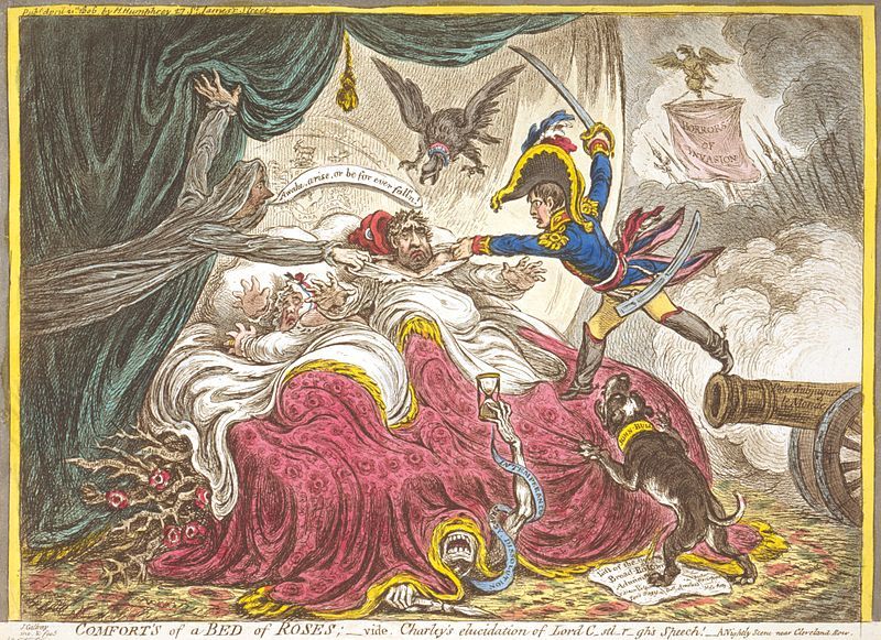 File:Comforts-of-a-Bed-of-Roses-Gillray.jpeg