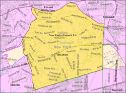 U.S. Census map