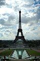 the Eiffel Tower from the Trocadéro