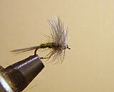 Blue-Winged Olive dry fly (BWO)